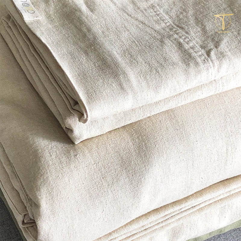 vải mềm mịn như Linen được sử dụng rộng rãi