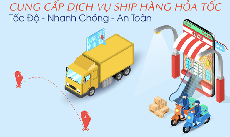 dịch vụ ship hỏa tốc trong ngày tại Sơ Mi Đây